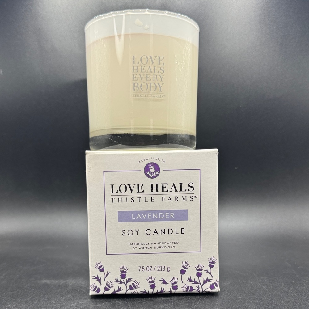 Love Heals Thistle Farms Lavender Candle 7.5oz